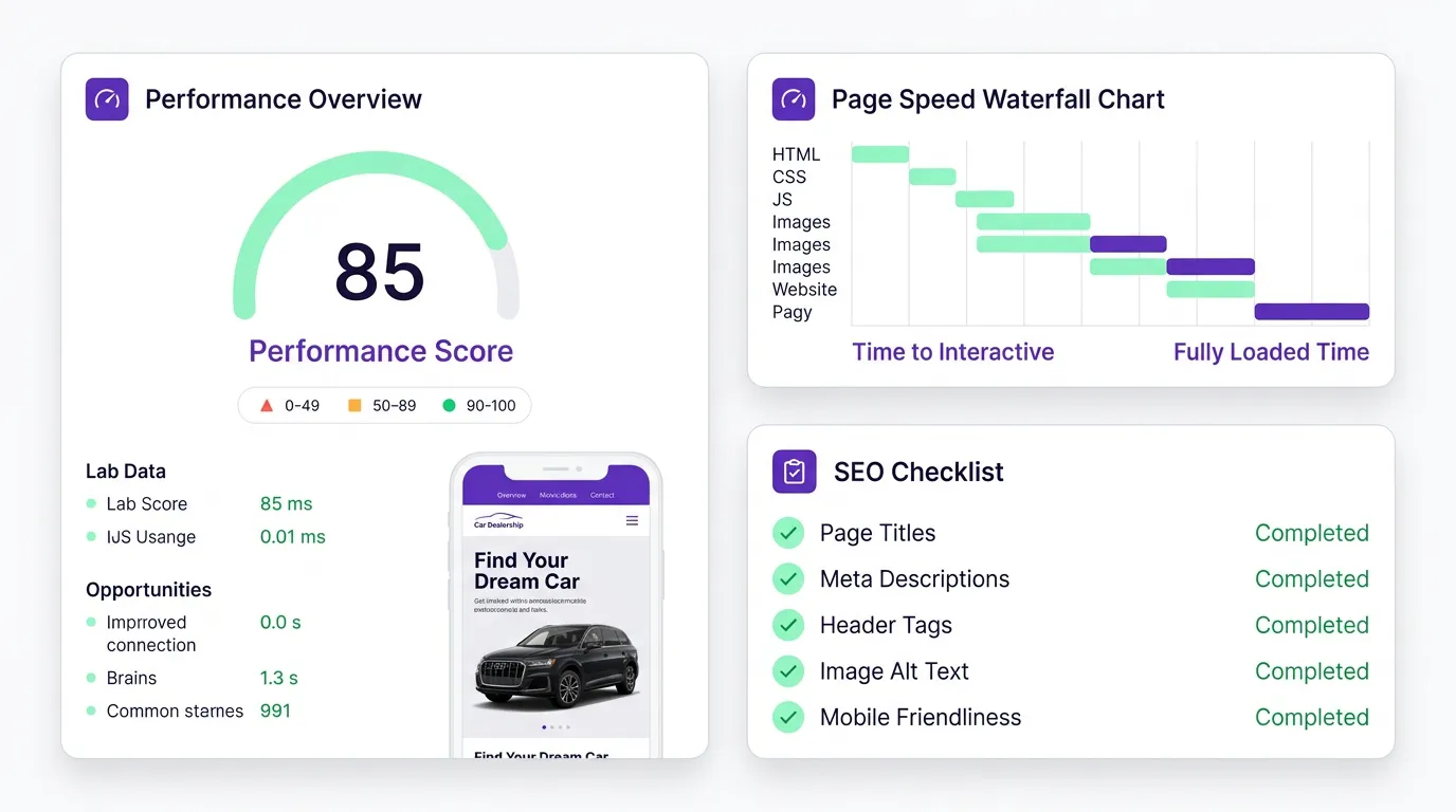 RevAI Fast Dealer Websites